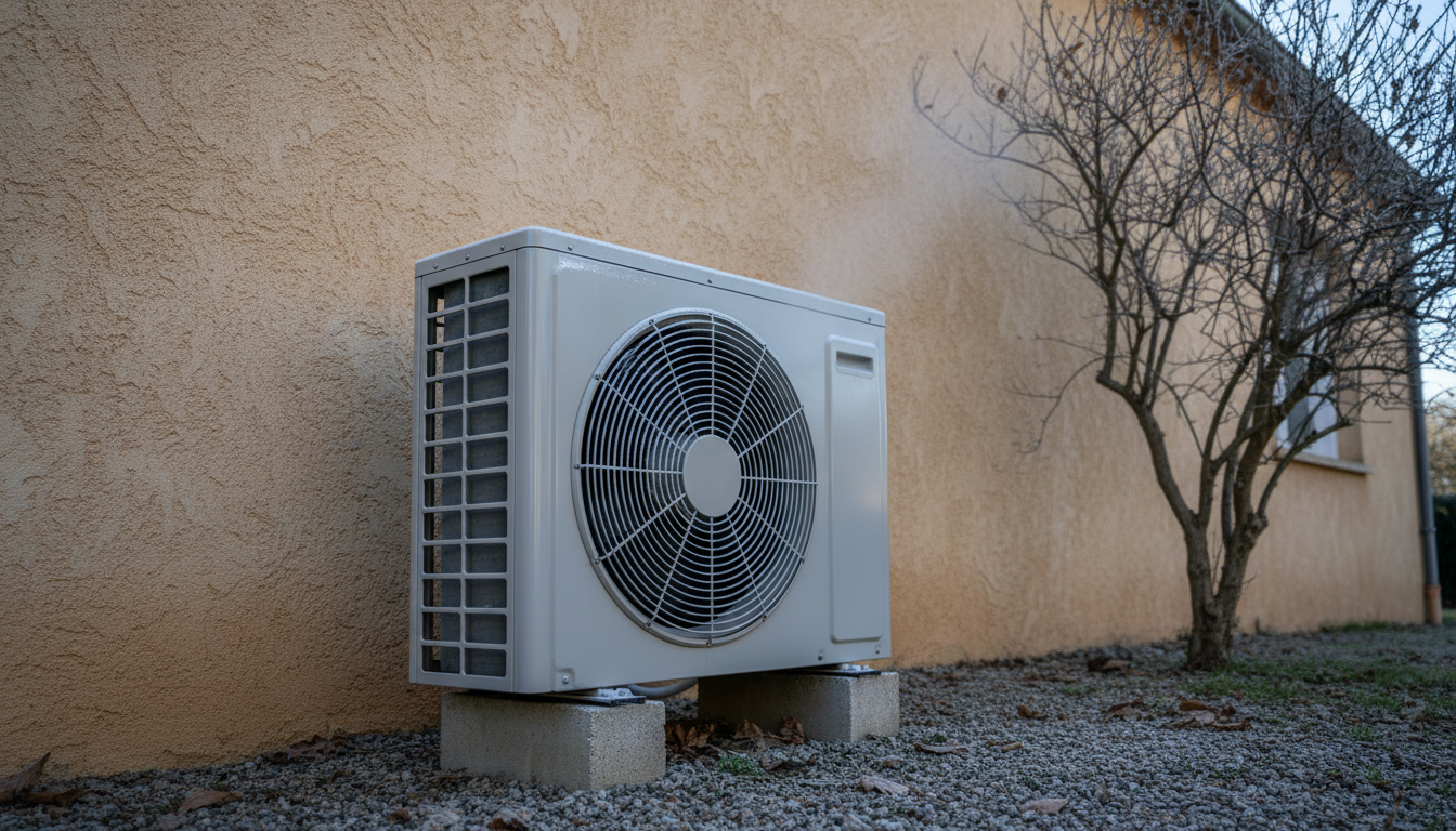COP réel d'une PAC air-eau en hiver méditerranéen