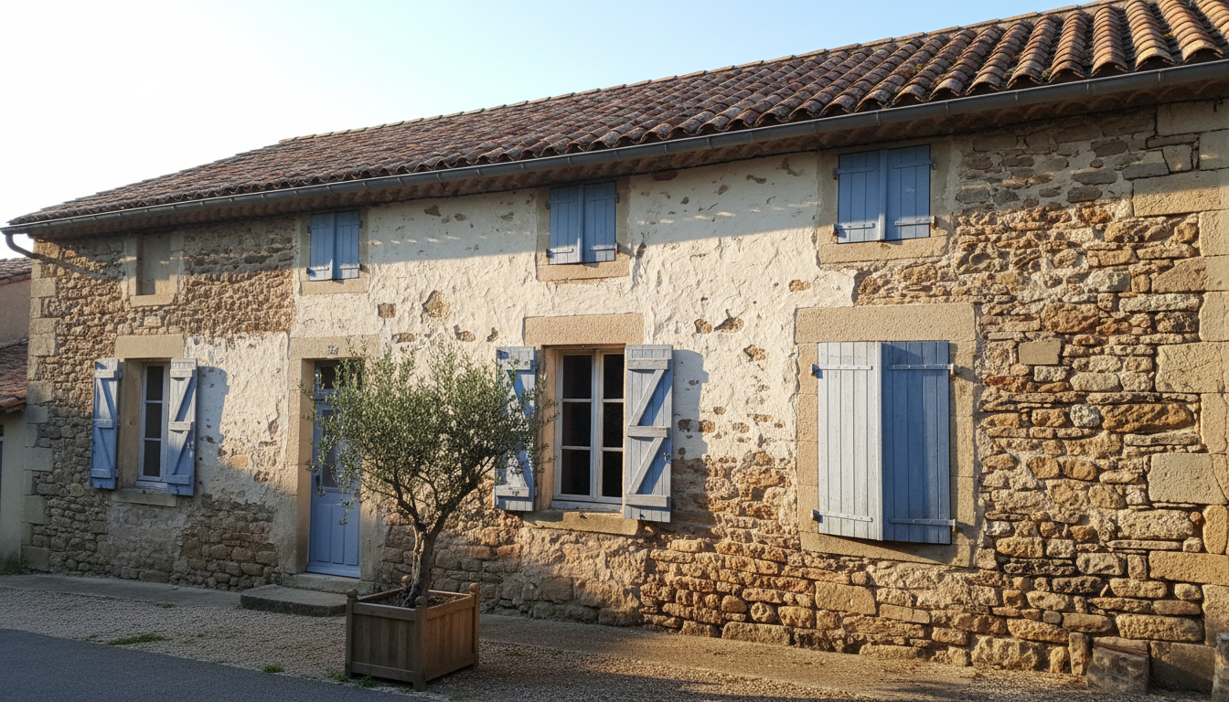 Isolation extérieure maison en pierre provençale