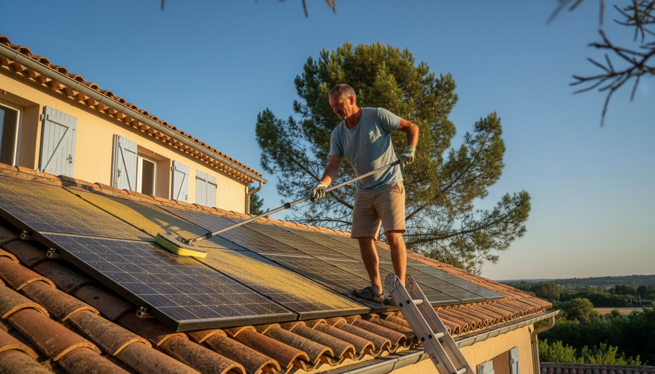 Nettoyage panneaux solaires : quand, comment, combien ?
